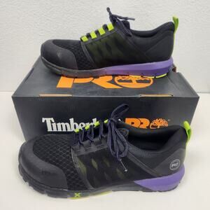 Timberland Pro Radius Composite Safety Toe Shoe Sneaker Women Size 11 Black